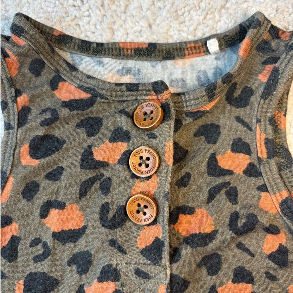 Posh Peanut Leopard Print Racerback Jumpsuit - Picture 4 of 13